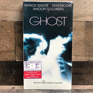 Ghost VHS Tape Full Movie 1990 Paramount McDonalds Edition Unopened/ Sealed